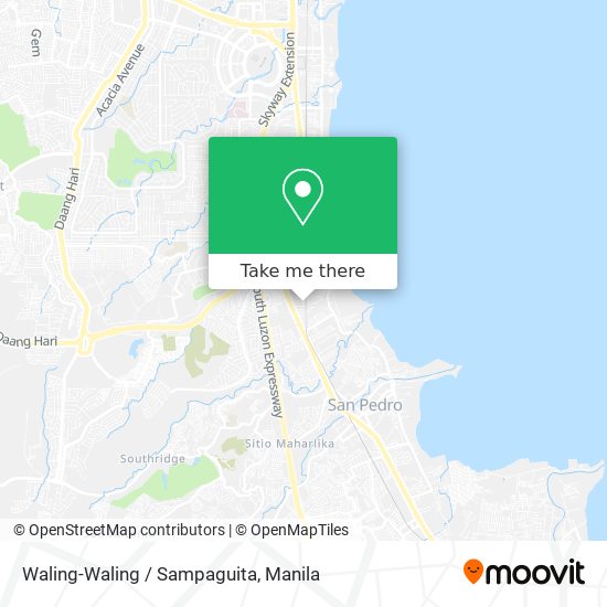 Waling-Waling / Sampaguita map