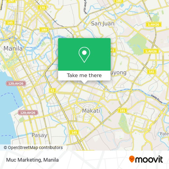 Muc Marketing map
