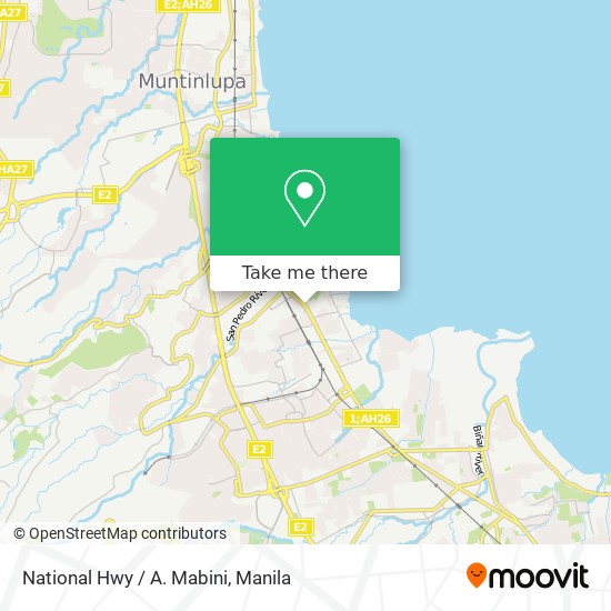 National Hwy / A. Mabini map