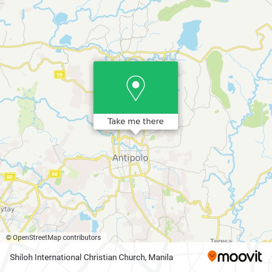 Shiloh International Christian Church map