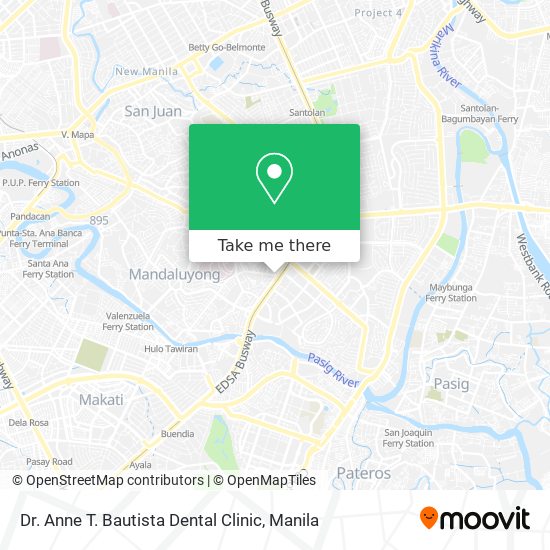 Dr. Anne T. Bautista Dental Clinic map