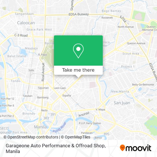 Garageone Auto Performance & Offroad Shop map