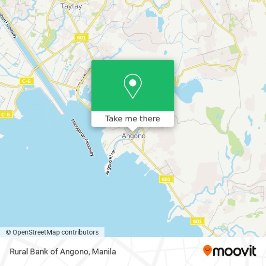 Rural Bank of Angono map