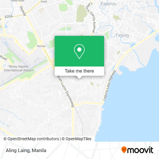 Aling Laing map