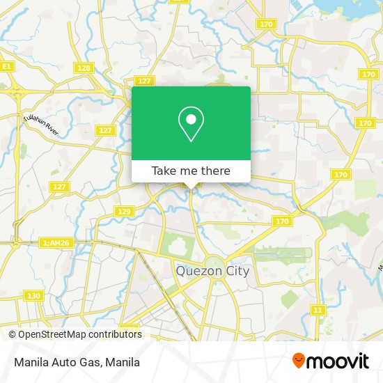 Manila Auto Gas map