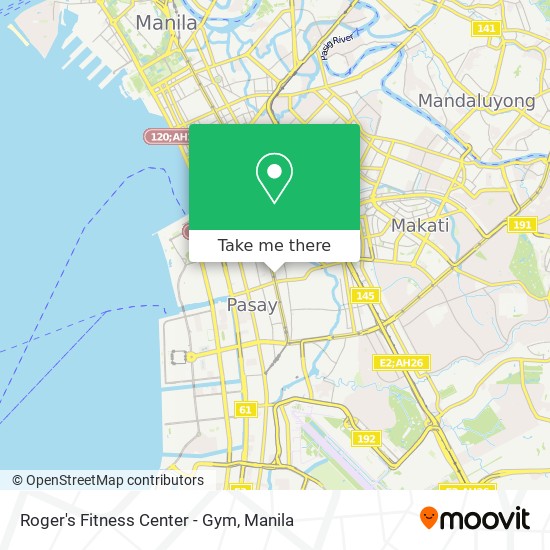 Roger's Fitness Center - Gym map