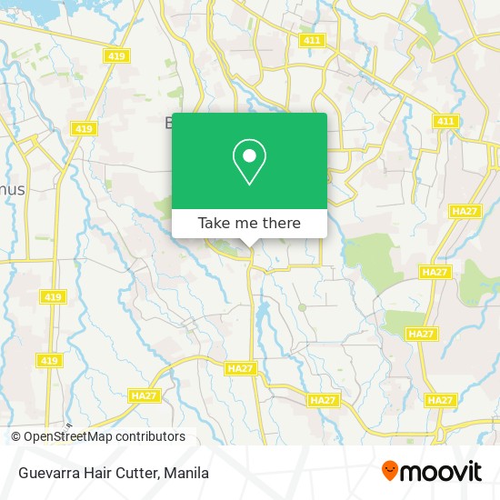 Guevarra Hair Cutter map