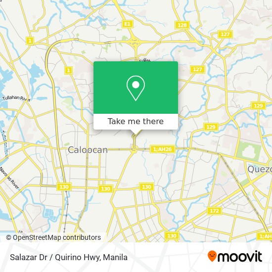 Salazar Dr / Quirino Hwy map