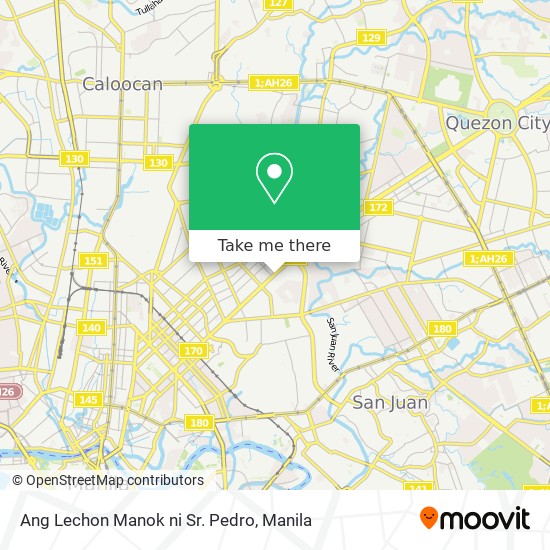 Ang Lechon Manok ni Sr. Pedro map