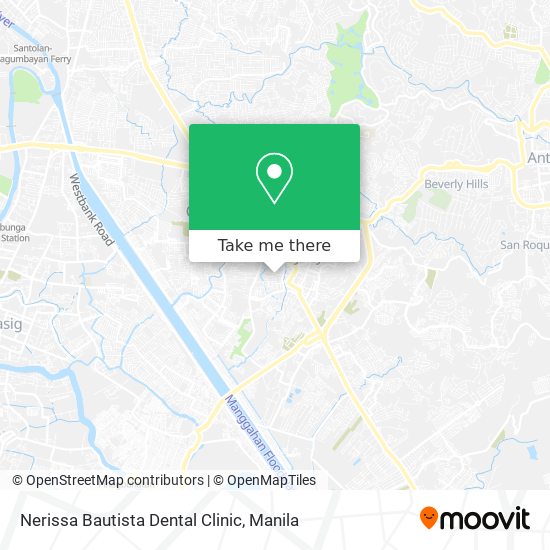 Nerissa Bautista Dental Clinic map