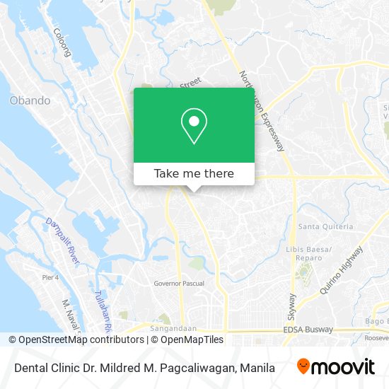 Dental Clinic Dr. Mildred M. Pagcaliwagan map