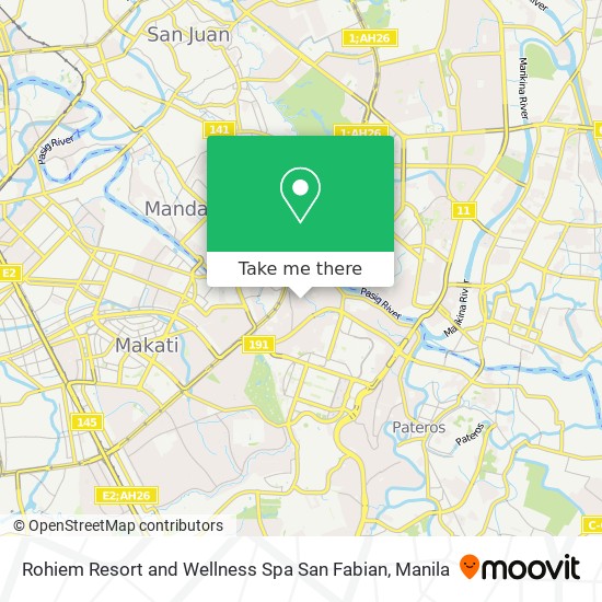Rohiem Resort and Wellness Spa San Fabian map