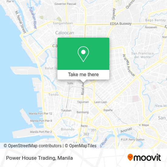 Power House Trading map