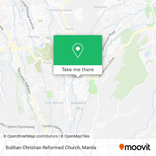 Bulihan Christian Reformed Church map