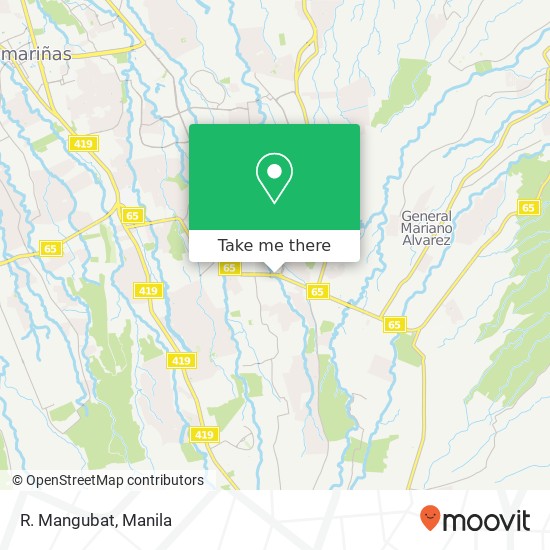 R. Mangubat map