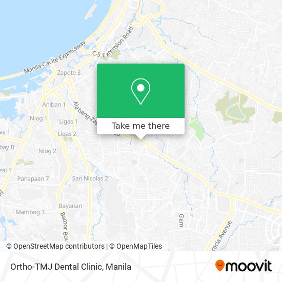 Ortho-TMJ Dental Clinic map