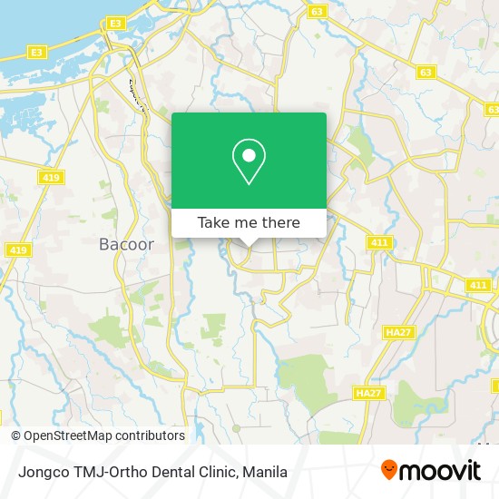 Jongco TMJ-Ortho Dental Clinic map