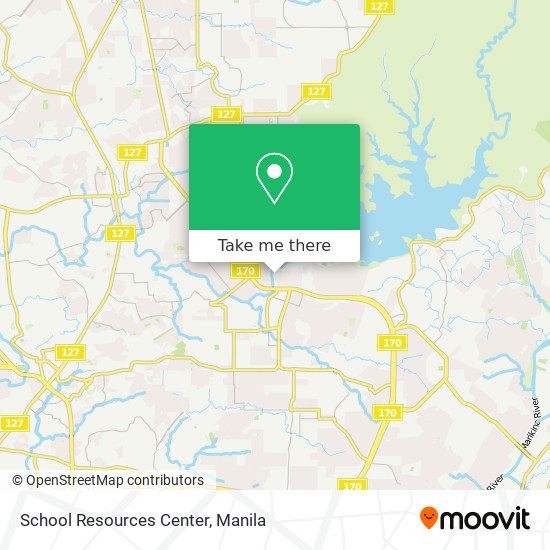 School Resources Center map