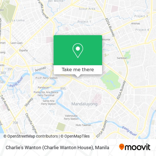 Charlie's Wanton (Charlie Wanton House) map
