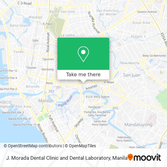 J. Morada Dental Clinic and Dental Laboratory map