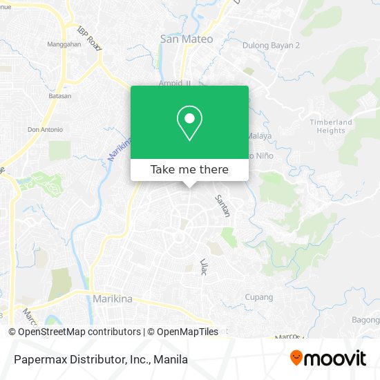 Papermax Distributor, Inc. map