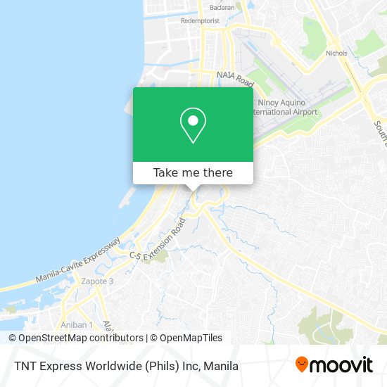 TNT Express Worldwide (Phils) Inc map