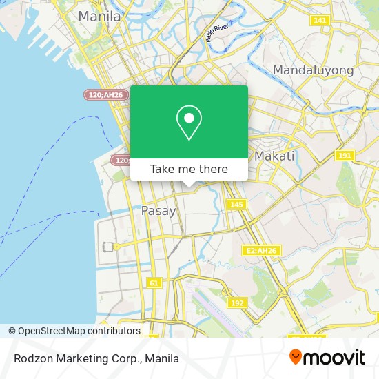 Rodzon Marketing Corp. map