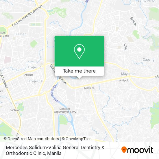 Mercedes Solidum-Valiña General Dentistry & Orthodontic Clinic map
