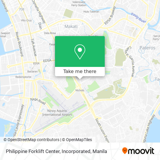 Philippine Forklift Center, Incorporated map