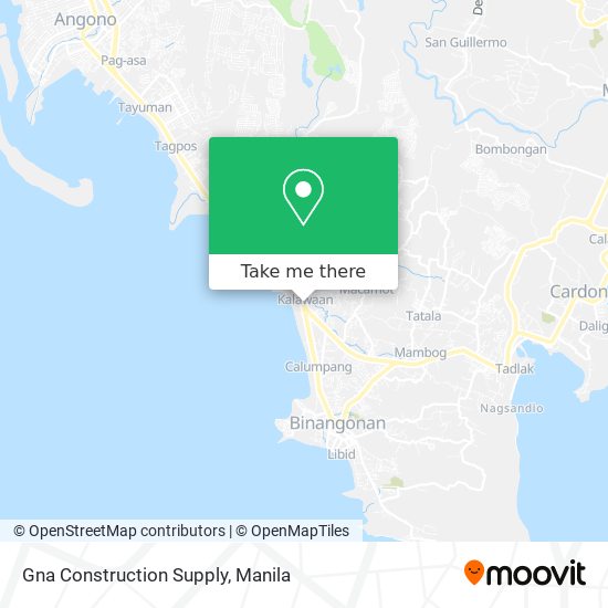 Gna Construction Supply map