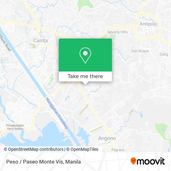 Peso / Paseo Monte Vis map