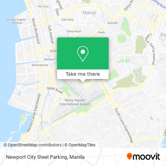 Newport City Steel Parking map
