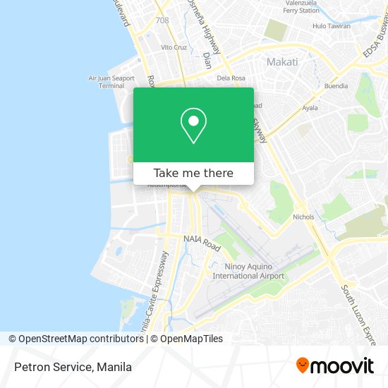 Petron Service map