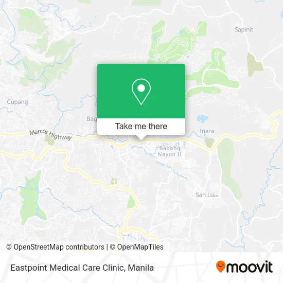 Eastpoint Medical Care Clinic map