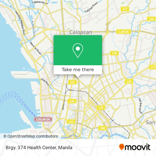 Brgy. 374 Health Center map