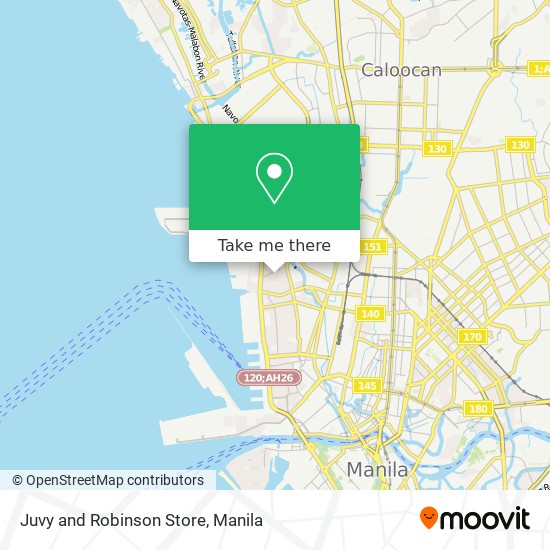 Juvy and Robinson Store map