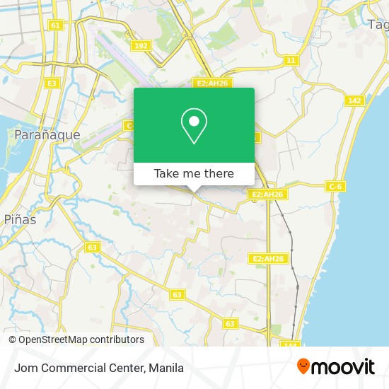 Jom Commercial Center map