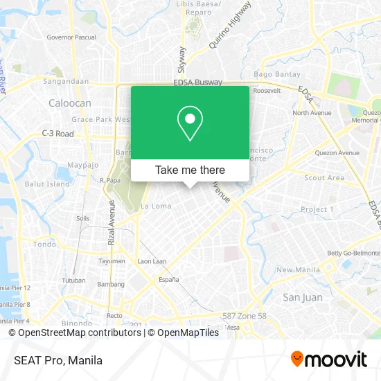 SEAT Pro map