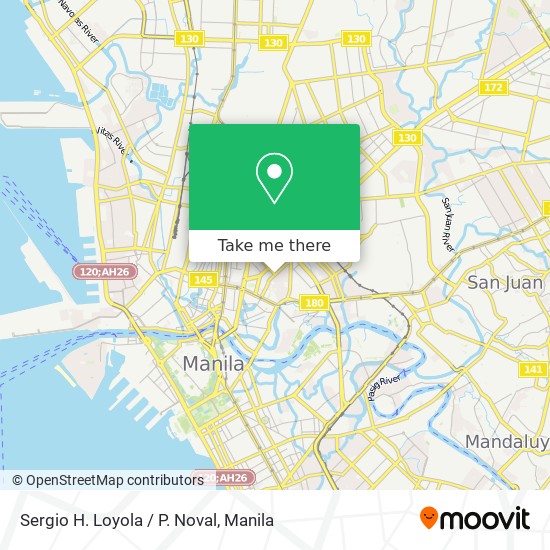 Sergio H. Loyola / P. Noval map