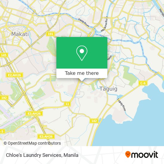 Chloe's Laundry Services map
