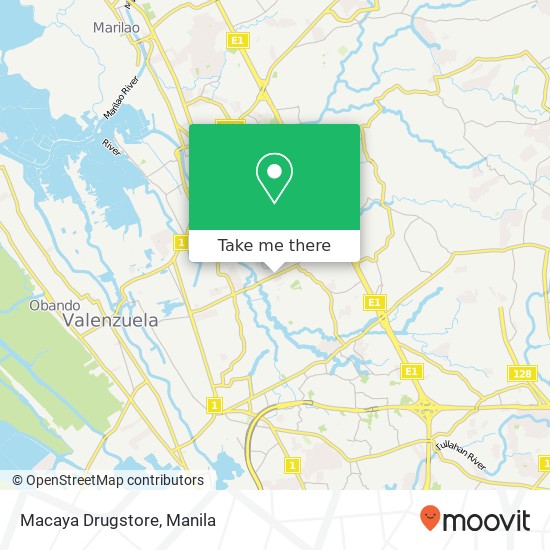 Macaya Drugstore map