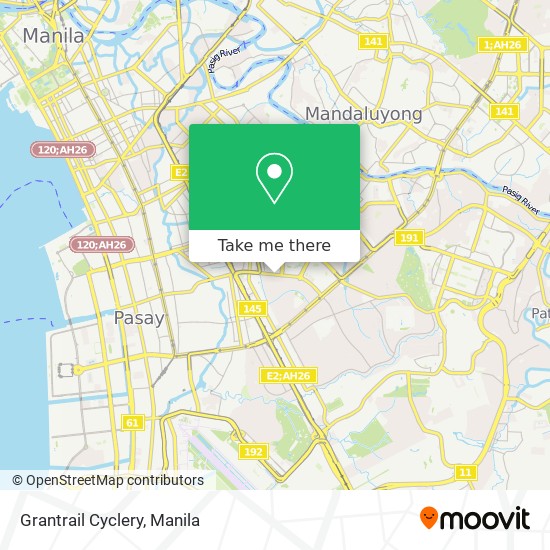 Grantrail Cyclery map