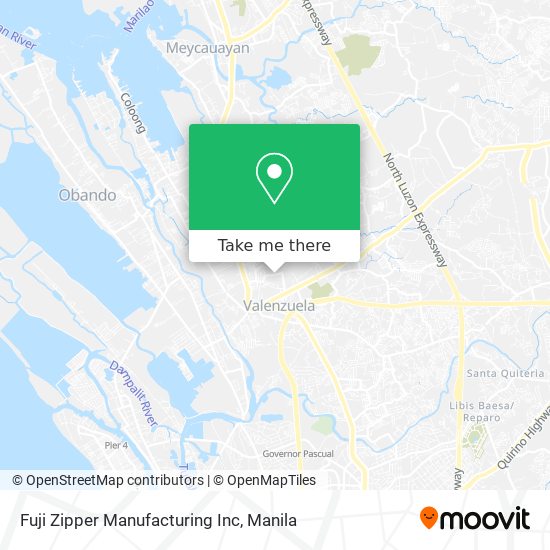 Fuji Zipper Manufacturing Inc map