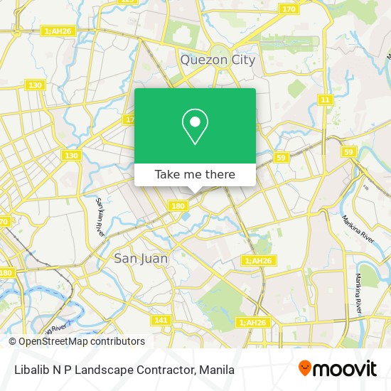 Libalib N P Landscape Contractor map