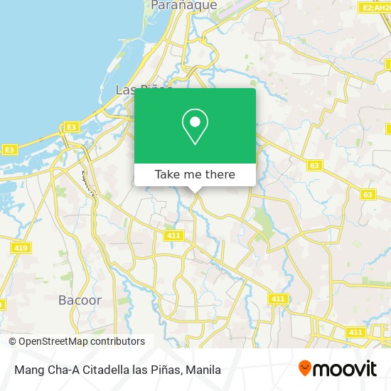 Mang Cha-A Citadella las Piñas map
