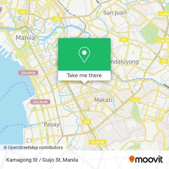 Kamagong St / Guijo St map