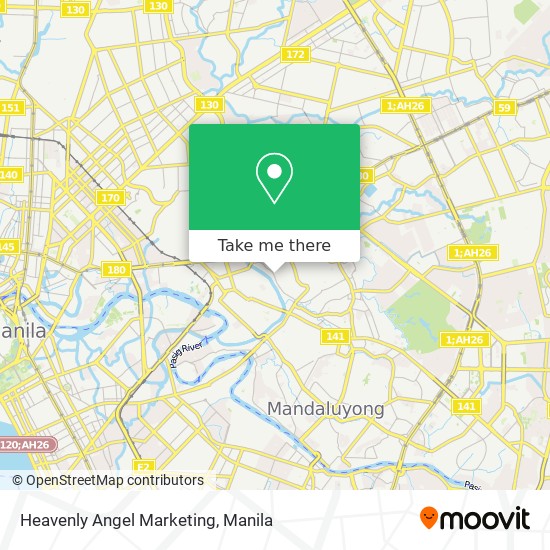 Heavenly Angel Marketing map