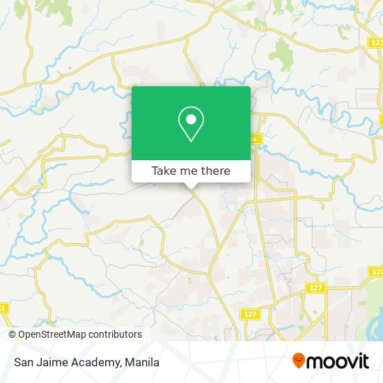 San Jaime Academy map