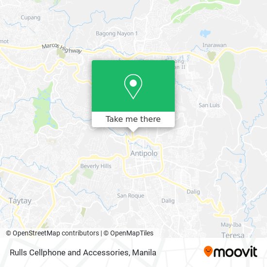 Rulls Cellphone and Accessories map