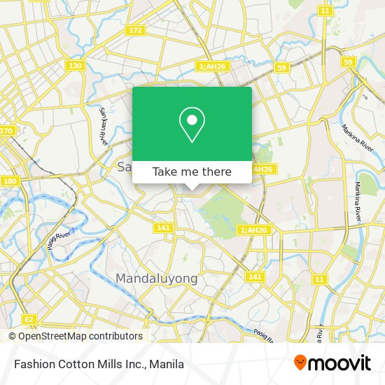 Fashion Cotton Mills Inc. map